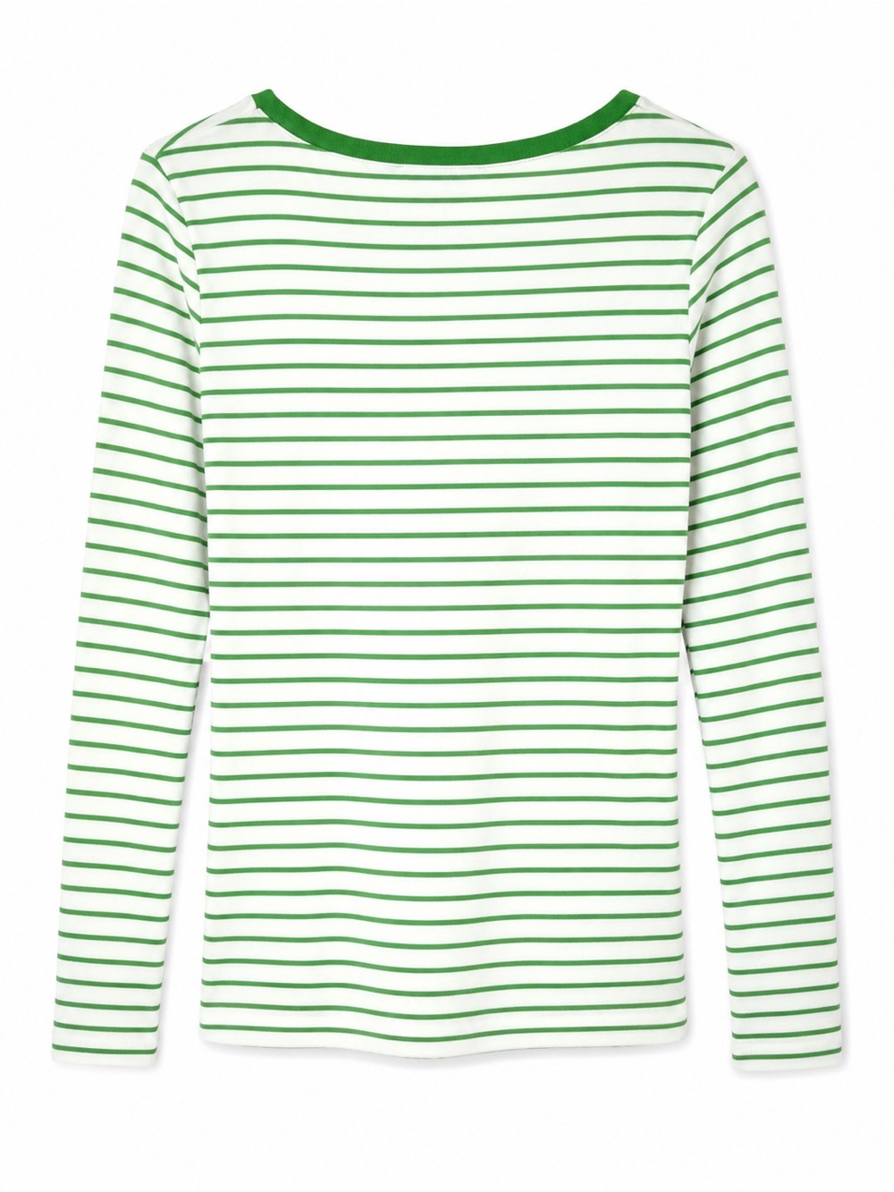 Ralph Lauren Sport Green White Striped V Neck Shirt Women’s M Lyocell - Picture 3 of 11